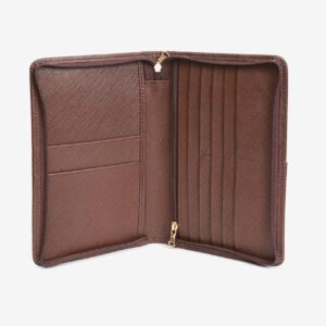 Handcrafted Cowhide Leather Wallet with Multi Card Slots View4 TomsCart