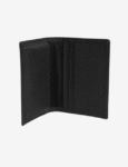 Elegant Green Center Flap Card Holder Wallet for Men & Women