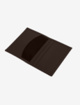 Elegant Brown Leather Card Organizer Slim & Functional Wallet