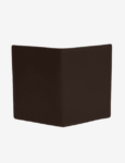 Elegant Brown Leather Card Organizer Slim & Functional Wallet