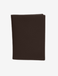 Elegant Brown Leather Card Organizer Slim & Functional Wallet