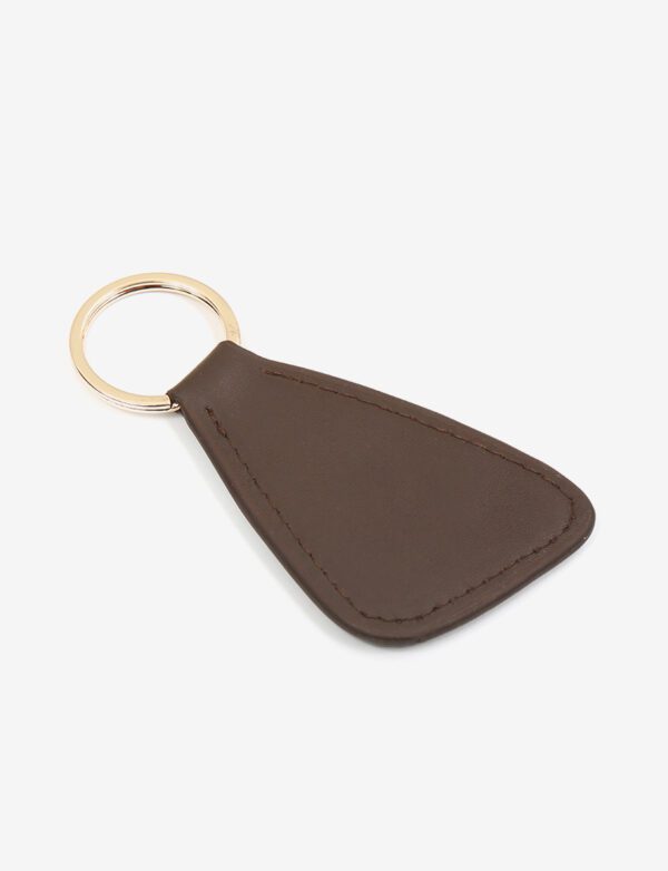Geometric Custom Leather Keyring Keychain | Perfect Gift For Men & Women