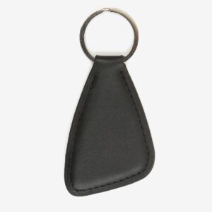 Geometric Custom Leather Keyring Keychain | Perfect Gift For Men & Women