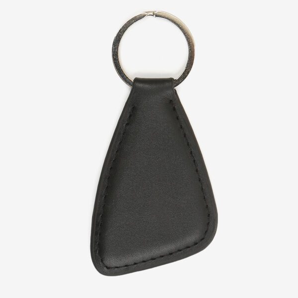 Geometric Custom Leather Keyring Keychain