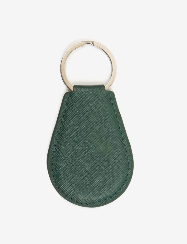 Premium Teardrop Custom Leather Keyring | Perfect Gift For Men & Women