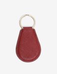 Premium Teardrop Custom Leather Keyring | Perfect Gift For Men & Women