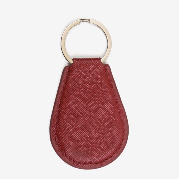Premium Teardrop Custom Leather Keyring