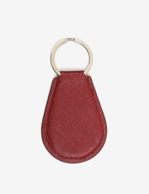 Premium Teardrop Custom Leather Keyring | Perfect Gift For Men & Women