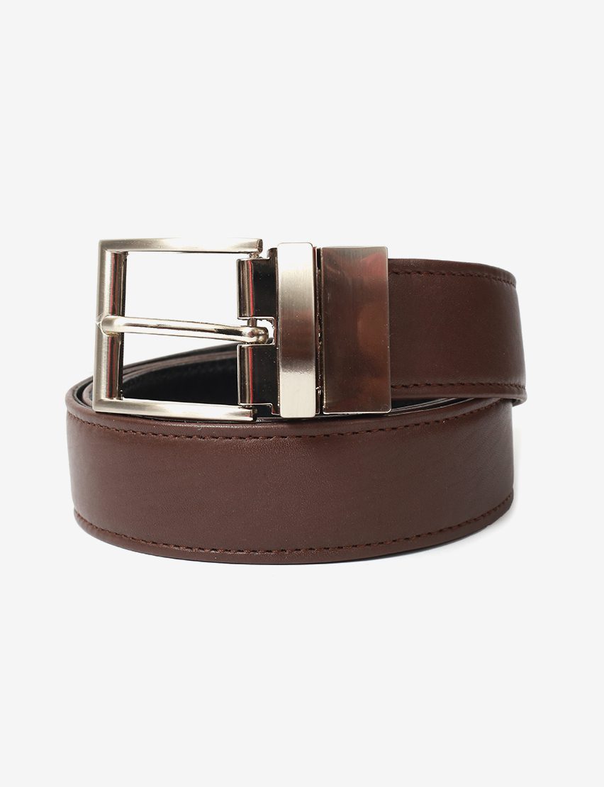 Genuine Casual Reversible Leather Belt for Men